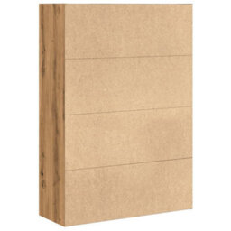 Berkfield Bookcase Artisian Oak 80X30X114 Cm Engineered Wood - thumbnail 6