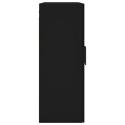 Berkfield Wall Mounted Cabinet Black 69.5X34X90 Cm - thumbnail 8