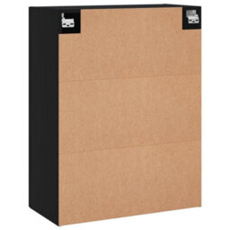 Berkfield Wall Mounted Cabinet Black 69.5X34X90 Cm - thumbnail 9
