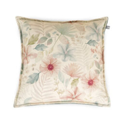 rucomfy Beanbags Rucomfy Velora 45X45Cm Cushion - Colorful Water Botanicals Decorative Pillow - thumbnail 1