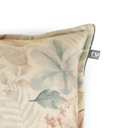 rucomfy Beanbags Rucomfy Velora 45X45Cm Cushion - Colorful Water Botanicals Decorative Pillow - thumbnail 2