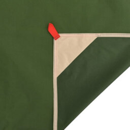 Berkfield Picnic Blanket With Pegs Green 205X155 Cm - thumbnail 4