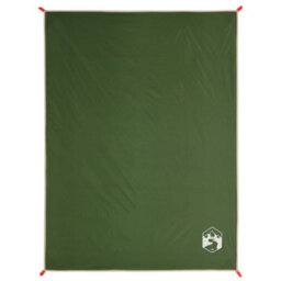 Berkfield Picnic Blanket With Pegs Green 205X155 Cm - thumbnail 2
