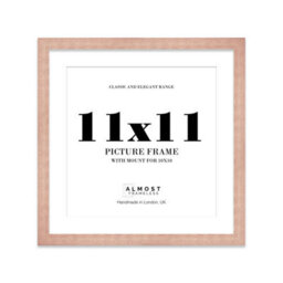 "11X11"" Bronze Picture Frame - 11X11"" Square Frame With 10X10"" Mount For 11X11""/10X10"" Pictures Art Deco Style Room Decor, 1 Pack"