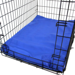 Actiaspet Medium Dog Bed Cage Crate Pet Waterproof Hygienic Bedding Tough Hardwearing Cushion Mat Blue - thumbnail 4
