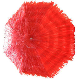 Sundaze 1.6M Red Hawaiian Parasol Outdoor Beach Patio Umbrella Uv Protection - thumbnail 3