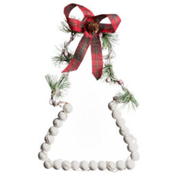 Beliani Set Of 3 Christmas Decorations Led Kyvesi Christmas Tree 20/25/30 Cm White - thumbnail 6