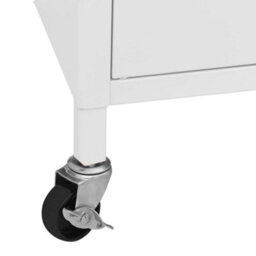 Vidaxl Storage Cabinet White 60X35X56 Cm Steel - thumbnail 8