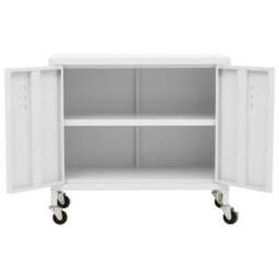 Vidaxl Storage Cabinet White 60X35X56 Cm Steel - thumbnail 6