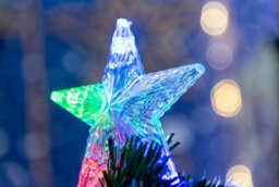 Shatchi 5Ft/150Cm Butterflies Fibre Optic Christmas Tree Led Pre-Lit - thumbnail 5
