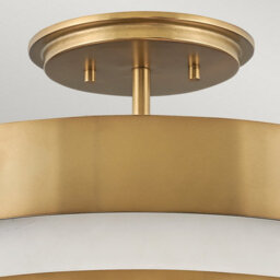 Luminosa Lighting Luminosa Hinkley Echelon Cylindrical Ceiling Light Heritage Brass - thumbnail 2