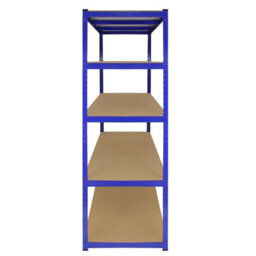 MonsterShop Garage Racking Shelving Storage Unit Organisation Steel Mdf Home Warehouse Shelves Racks - thumbnail 3