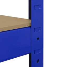 MonsterShop Garage Racking Shelving Storage Unit Organisation Steel Mdf Home Warehouse Shelves Racks - thumbnail 7