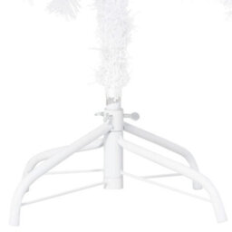 Berkfield Artificial Christmas Tree With Thick Branches White 150 Cm Pvc - thumbnail 5