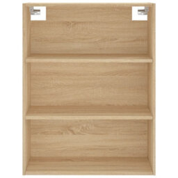 Berkfield Highboard Sonoma Oak 69.5X34X180 Cm Engineered Wood - thumbnail 6