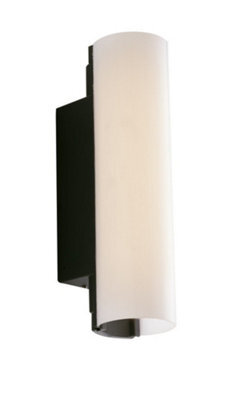 Luminosa Lighting Luminosa Tunnel Outdoor Led Aluminum Wall Lamp, Anthracite, White, Ip54, 4000K