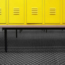 Floordirekt Anti Slip Wet Area Hygiene Mat Barefoot Pvc Antibacterial Uv Resistant Drainage Grey 90 X 200 Cm - thumbnail 2