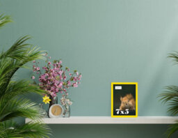 7X5 Yellow Picture Frame (12.7 X 17.8Cm) Poster, Photo, Artwork, Gallery Wall Or Print - thumbnail 2