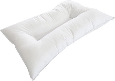 Lancashire Textiles Orthopaedic Anti-Snore Pillow Firm Support Pillow To Help Reduce Snoring Single Pillow - image 1