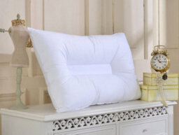Lancashire Textiles Orthopaedic Anti-Snore Pillow Firm Support Pillow To Help Reduce Snoring Single Pillow - thumbnail 2