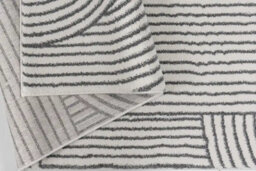 Stratus Interiors Degas Large Geometric Rug 200 X 290 Cm - Cream / Grey - Large - thumbnail 6