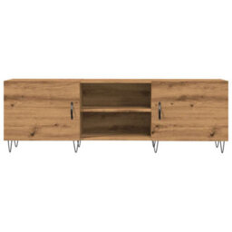 Berkfield Tv Cabinet Artisan Oak 150X30X50 Cm Engineered Wood - thumbnail 4
