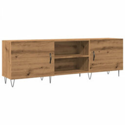 Berkfield Tv Cabinet Artisan Oak 150X30X50 Cm Engineered Wood - thumbnail 2
