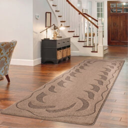 Smart Living Heavy Duty Machine Washable Runner For Hallway, Kitchen Non Slip Floor Mats, Door Mat 60Cm X 220Cm - Beige