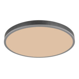 Luminosa Lighting Luminosa Doro 60Cm Flush Ceiling Light Silver Colored Led Dimmable 2700-6500K Remote Control Timer - thumbnail 7
