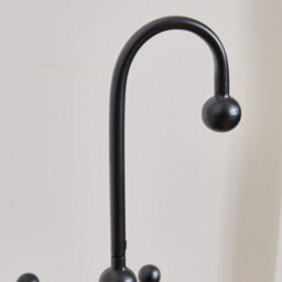 Dibor Vintage Style Matte Black Metal Large Ornate Scrolled Freestanding Umbrella Stand H91 X W34Cm - thumbnail 3