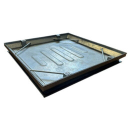 Double Sealed Recessed Internal Manhole Cover & Frame Overall Size 530mm X 530mm X 60mm Tray Depth 45mm - thumbnail 3