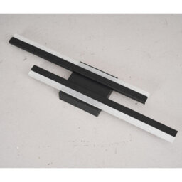 Living And Home Black Dimmable Led Wall Light With Remote Control And Touch Switch,50Cm - thumbnail 4