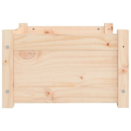 Berkfield Dog Bed 55.5X45.5X28 Cm Solid Pine Wood - thumbnail 6