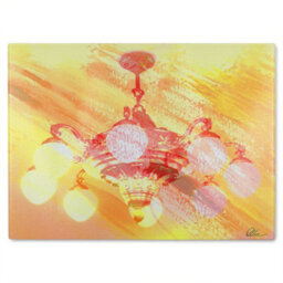 Benjamin Tate Design Chandelier Glass Chopping Board - thumbnail 2