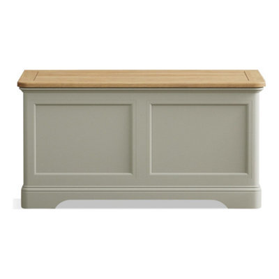 Furniture 48 Ashton Soft Green Painted Blanket Box - image 1