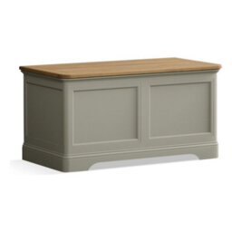 Furniture 48 Ashton Soft Green Painted Blanket Box - thumbnail 2