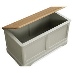 Furniture 48 Ashton Soft Green Painted Blanket Box - thumbnail 3