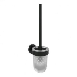 Villeroy & Boch Elements Tender Toilet Brush Set In Matt Black