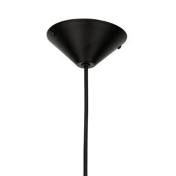 First Choice Lighting Fontana - Brushed Chrome With Black 40Cm Diameter Ceiling Pendant - thumbnail 9