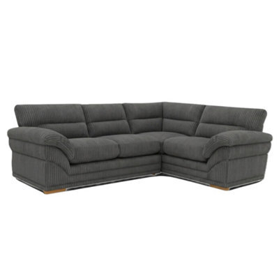 BlissFurniture Ltd Amalfi Claude Left Hand 2 Piece Corner Sofa In Grey - image 1