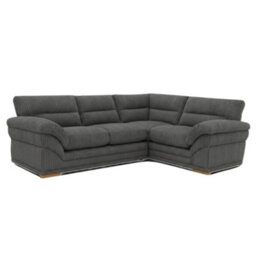 BlissFurniture Ltd Amalfi Claude Left Hand 2 Piece Corner Sofa In Grey - thumbnail 1
