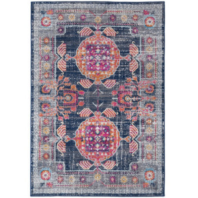 The Rugs Marrakech Collection Vintage Rugs In Multicolour 400 - image 1