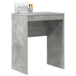 Berkfield Writing Desk Concrete Grey Particle Board 60 X 40 X 76 Cm - thumbnail 3
