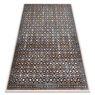 RugsX Carpet Wool Nain Ornament 1183/51033 Navy / Beige 120X170 Cm - image 1