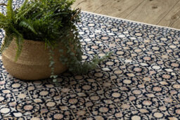 RugsX Carpet Wool Nain Ornament 1183/51033 Navy / Beige   120X170 Cm - thumbnail 5