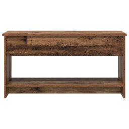 Berkfield Coffee Table Old Wood 102 X 50 X 52.5 Cm Engineered Wood - thumbnail 6