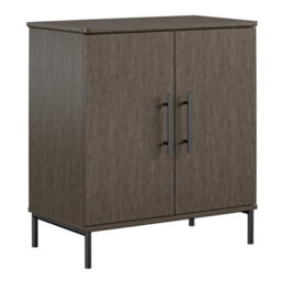 Dorel Vivinne Storage Cabinet With 2 Doors In Grey Oak Look - thumbnail 2
