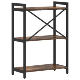 Berkfield Bookcase Smoked Oak 60 X 30 X 83 Cm Engineered Wood - thumbnail 7
