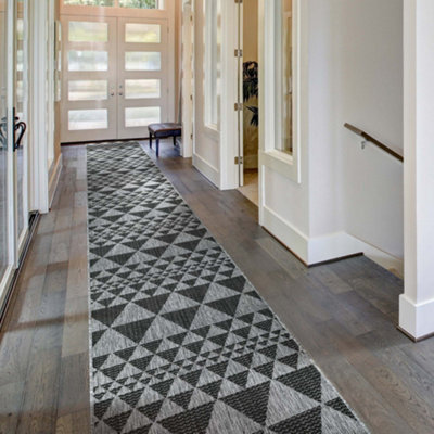 Prism Hallway Runner Rug - Hardwearing, Non-Slip & Durable Carpet For Hall, Kitchen & Corridor - image 1