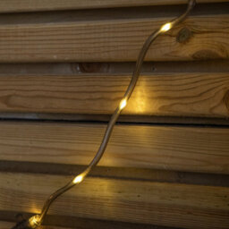Samuel Alexander 9.5M Set Of 20 Connectable Festoon Drop Lights With Led Cable In Warm White - thumbnail 4